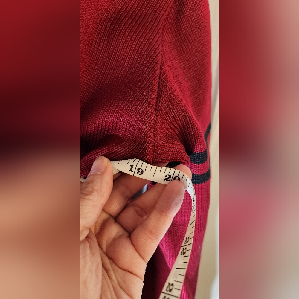 Vintage letterman jacket NC North Central Spokane, wa red black high-school - Picture 12 of 13